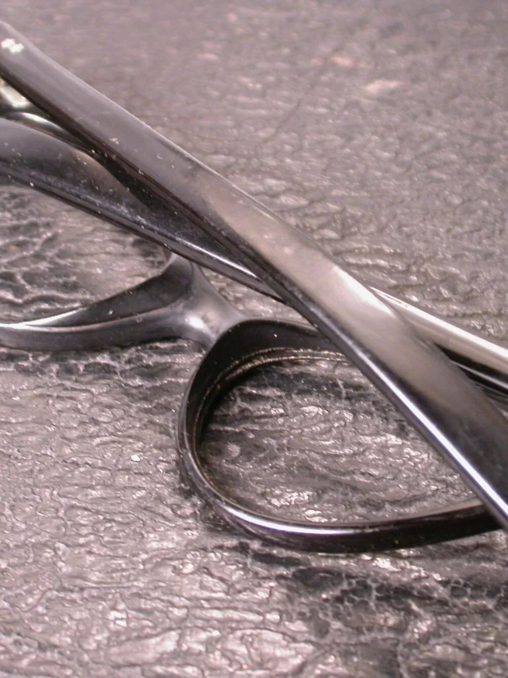 Vintage Sophisticate Black Bold Cat Eye Eyeglasses Frames